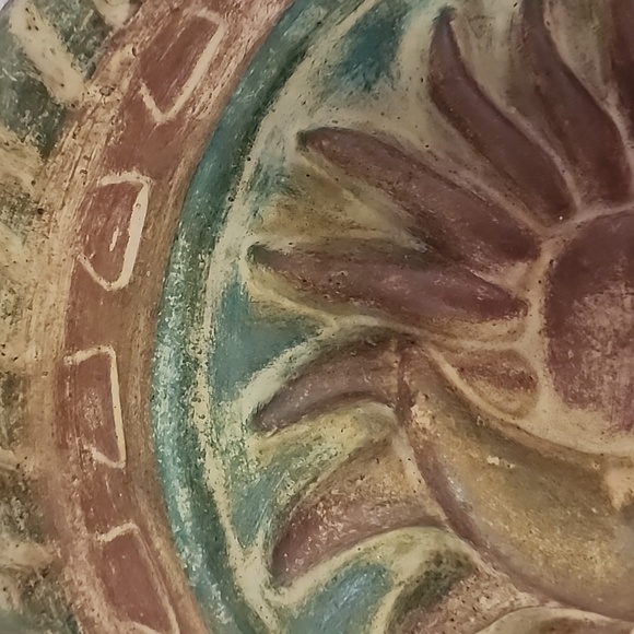 Mexican wall art Large 16 in SUN AND MOON bought in Saltillo, Mexico - Picture 4 of 5